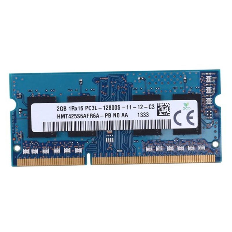 DDR3 2GB Laptop Memory Ram 1RX16 PC3L-12800S 1600Mhz 204Pin