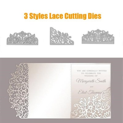 Wedding Invitation Cutting Die Scrapbooking Craft Metal Die