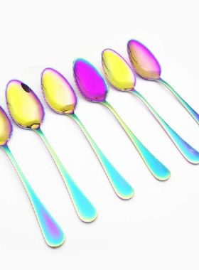 Dessert Spoon Serving Spoons Soup Ladle Stainless Steel Big