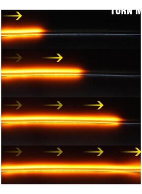 2pcs 24V Waterproof Flexible Universal Truck Led DRL Daytime