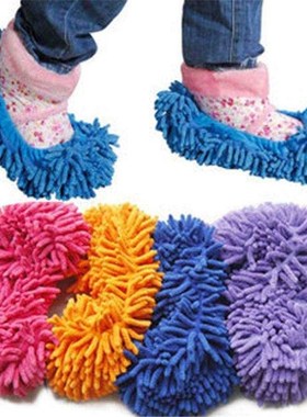 1PC Lazy Dust Cleaner Slipper Shoes Cover Mop House Bathroom