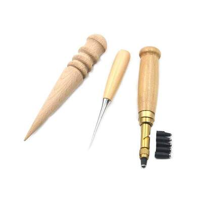 18pcs Craft DIY Handmade Tools Punch Edger Trench Device Bel