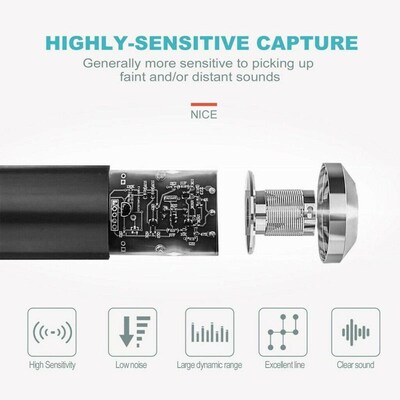 Bm 800 Karaoke Condenser Microphone Mic For Pc Studio Microp