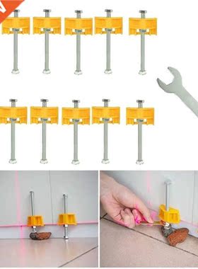 10pcs Tile Locator Wall Tiles Regulator Height Adjustment Po