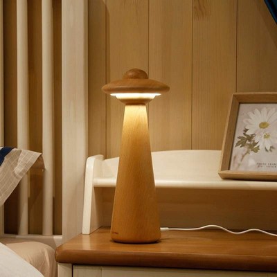 Creative Bedroom Desk Bedside Decoration Solid Wood Table La