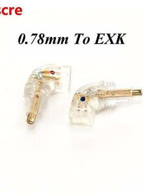 pair Headphone Plug for EX600 EX800 EXK EX1000 Male to MMCX