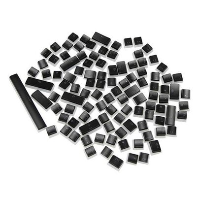 Double Lens Backlit PBT Pudding Keycap Set, Suitable for Con