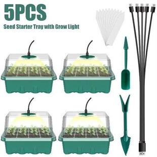 18Pcs Seed Starter Tray Set Seed Starter Kit with Grow