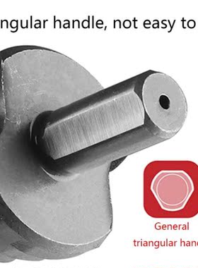 Double Fluted Step Drill Bit 适用于 Cutting Metal Hole 19 Si