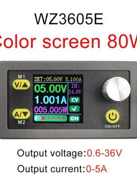 DC DC Buck-Boost Converter CC CV 36V 5A 80W 10Groups Power M