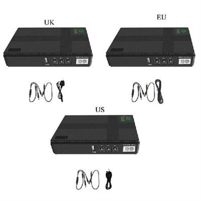 Mini Portable UPS Battery Backup Uninterruptible Power