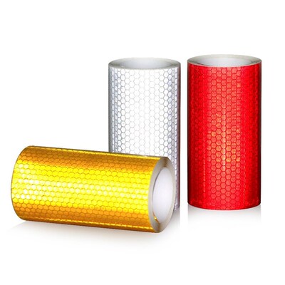 10cmx3m Safety Mark Reflective tape stickers car styling Se