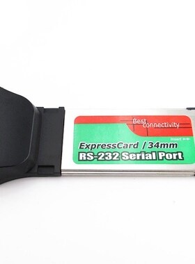 RS232 DB9 Serial I/O Port to PCMCIA Express Card 34mm Adapte