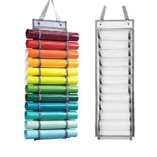 Vinyl Roll Holder Vinyl Storage Organizer Hanging Bag Wall