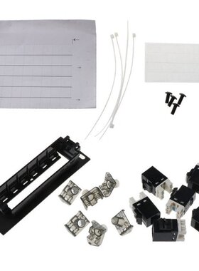 CAT6 6 Port Patch Panel RJ45 Network Cable Adapter Ethernet