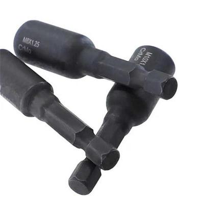 6Pcs Cr-Mo Self-Tapping Socket apter Set 适用于 6mm/8mm/10