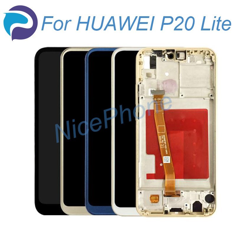 For Huawei P20 lite lcd screen with frame assembly replaceme