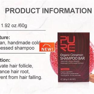 Original Hair Thickening Cinnamon Shampoo Bar Enhance Hair
