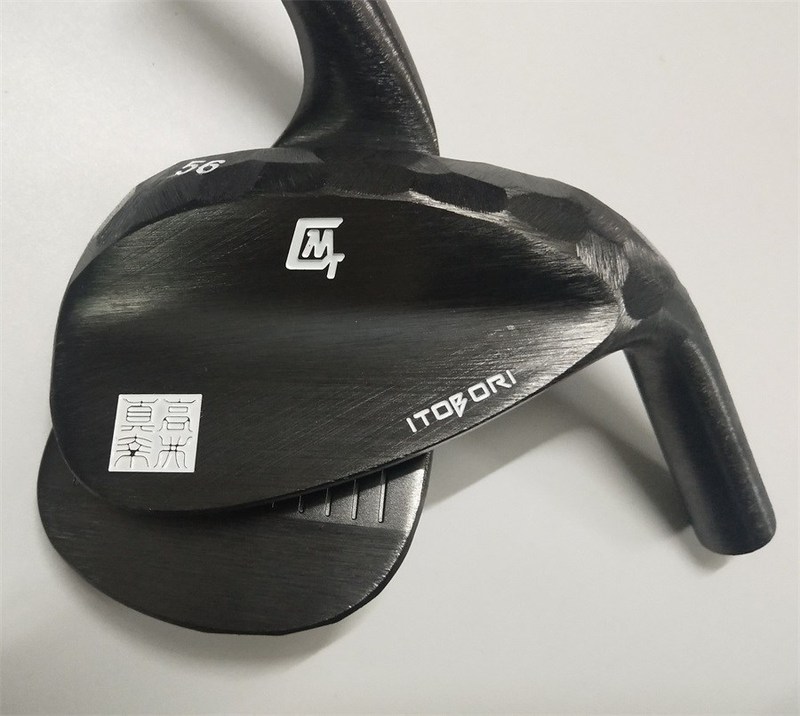 2019 ITOBORI   black  color   wedge  head   forged  carbon s