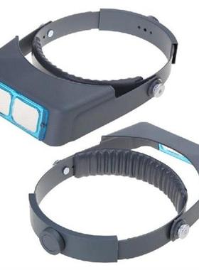 LED Heads Magnifier Hands Free Headband Magnifying Glasses