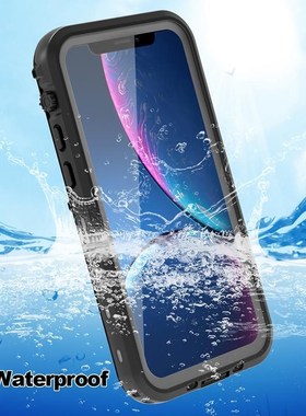 IP68 Real Waterproof Case For iPhone 12 Pro Max Transparent