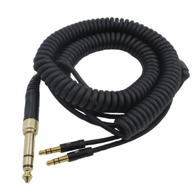 Detachable Gaming Headphone Cable Noise Cancelling Length 1.