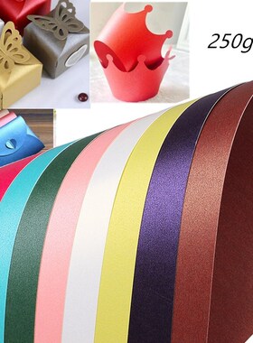 A4 Pearl Color Paper Gift Wrapper Handcraft Origami Paper D