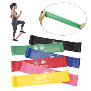 Band Gym Equipment Training Exercise Latex Band 2021 Yoga Re