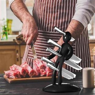 Kitchen Humanoid Knife Holder Set Creative Multifunctional