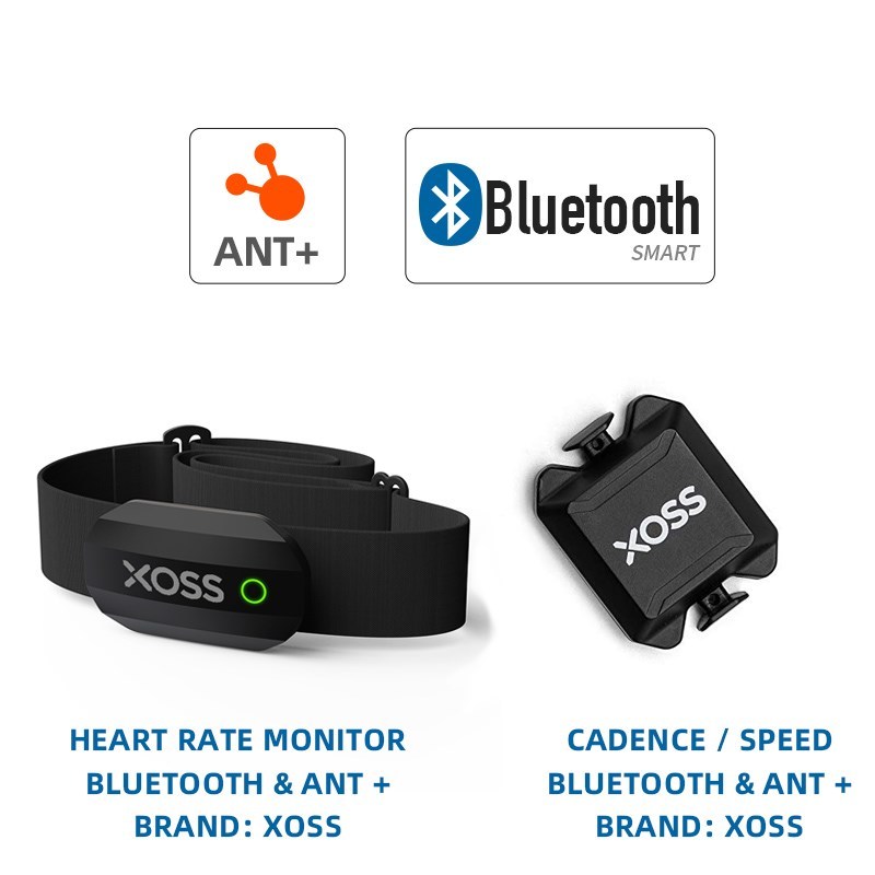 XOSS  Cycling Cadence Sensor Speedometer Heart rate monitor
