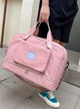 Sports Bag Stylish Multi Pockets Overnight Shoulder Bag