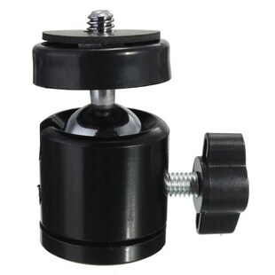 360 swivel mini ball head 1/4 screw for dslr camera tripod