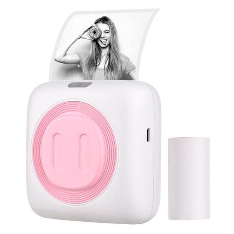 Mini Pocket Thermal Photo Printer Portable Wireless BT