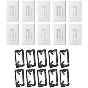With Single Brush Low Gang Plate Wall Kit