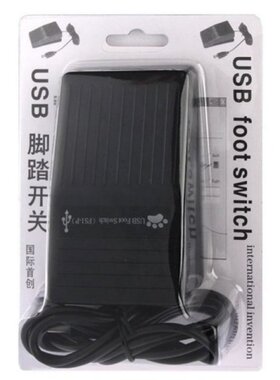 USB Foot Switch Keyboard Pedal for HID PC Computer USB Actio