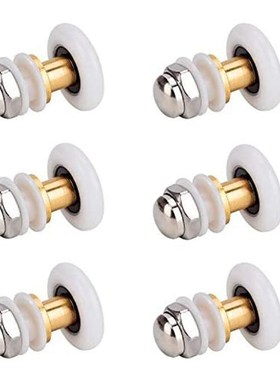 6 PCS 25 mm small Rollers apply to feel the Bathroom Glass
