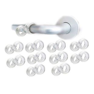 5pcs Door Stopper Transparent Silica Gel Door Handle Buffer