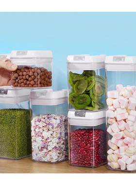 /4Pcs Kitchen Refrigerator Noodle Box Draw Cereal Container