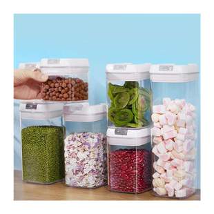 /4Pcs Kitchen Refrigerator Noodle Box Draw Cereal Container