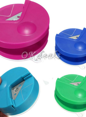 1 X Random Color!! R4 Corner Rounder 4mm Paper Punch Card Ph