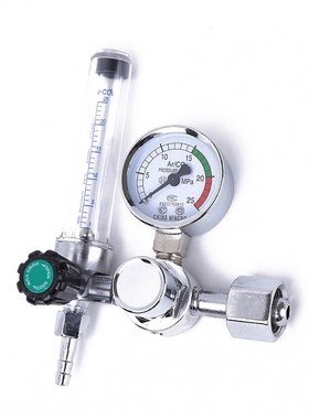 Safe Reliable Argon Regulator 0-25Mpa CO2 Mig Tig Flow Meter