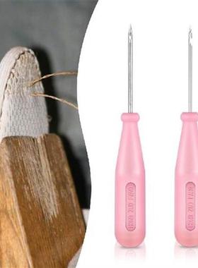 Steel Stitcher Sewing Awl Shoes Bags Hole Hook DIY Handmade