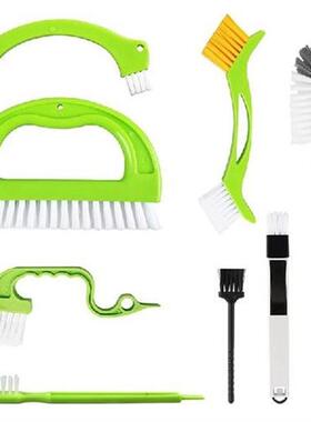 8 Pack Grout Cleaner Brush, Hand-Held Groove Space Cleaning