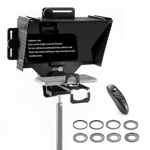 TC3 Teleprompter Portable Prompter Smartphone Teleprompter W