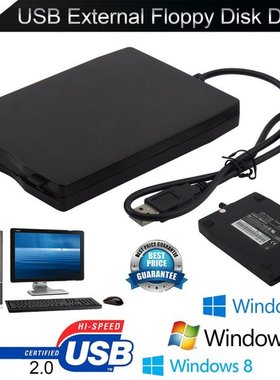 1.44Mb USB External  Floppy Disk Drive Portable Diskette FDD