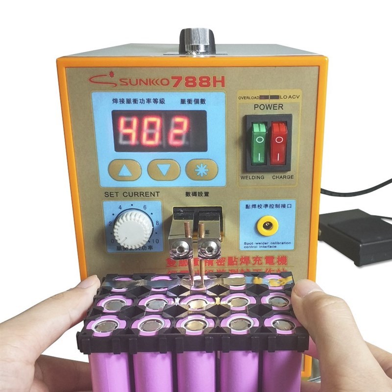 SUNKKO 788H USB Battery Spot Welder Double Pulse Charge Tes