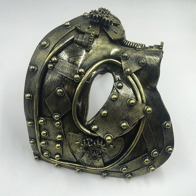 Steampunk  Phantom Masquerade Cosplay Mask Ball Half Face