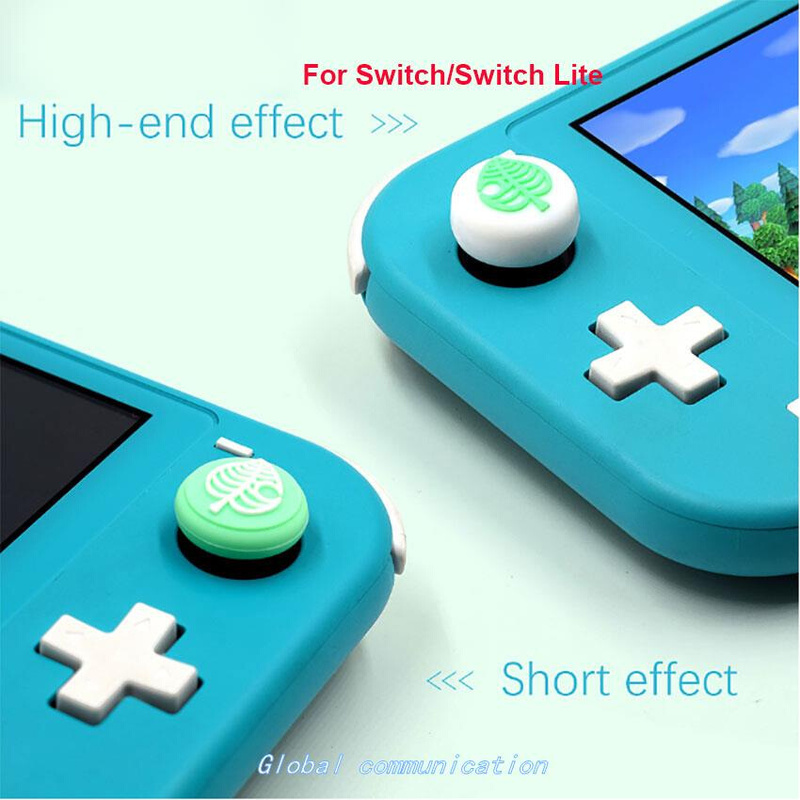 new JCD 2pCS ANimAl CroSSiNG ANAloG SiliCoNe Thumb Grip For