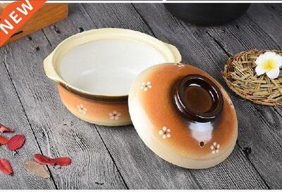 Casserole ceramic soil pot marmite household high