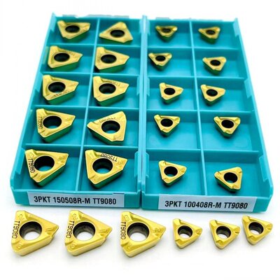 10PCS 3PKT100408 3PKT150508-M TT9080 High Quality Carbide CN